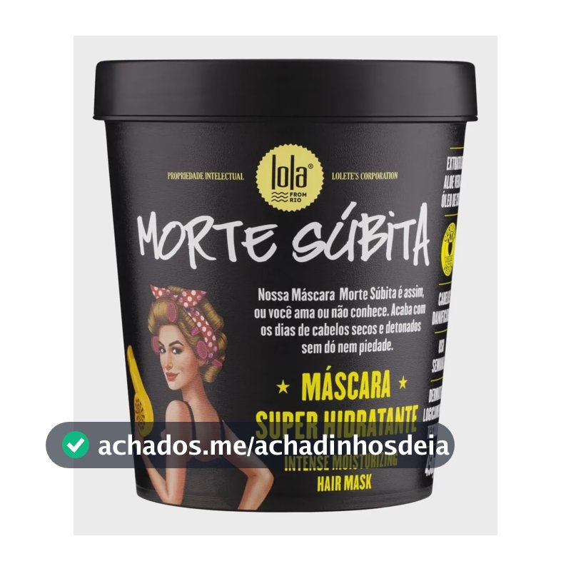 Máscara De Hidratação Morte Súbita 450g Lola Cosmetics