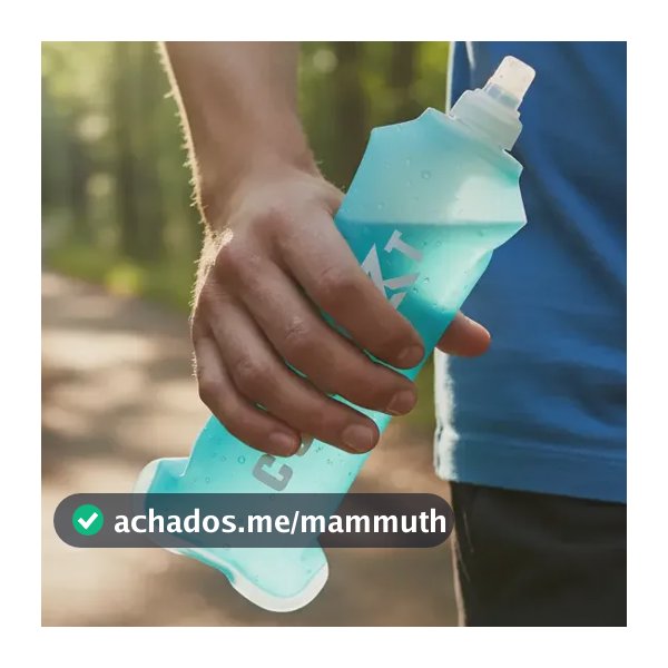 Garrafa De Água Hidratação Corrida Dobrável 250ml Ou 500ml