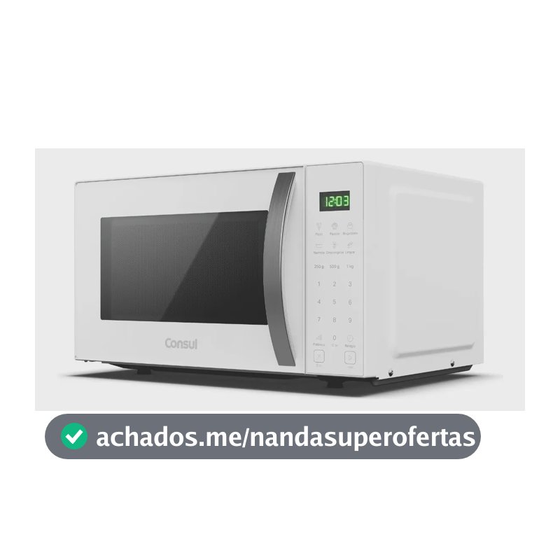 Micro-ondas Consul 23 Litros Função Marmita - CMS23A