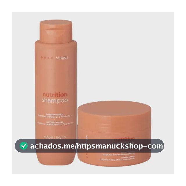 Braé Stages Kit Nutrition 2 Produtos (shampoo E Máscara)