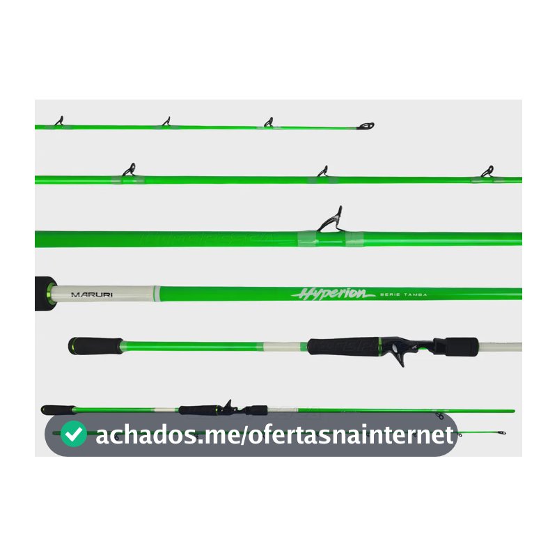 Vara Carretilha Hyperion Green 802h 2,40m 30-60lbs 2p Maruri