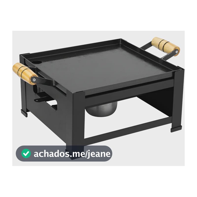 Chapa A Álcool Fogareiro Churrasqueira Bistequeiras Rechaud