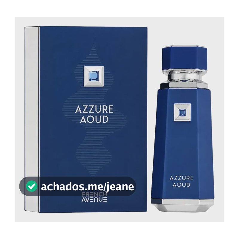 Perfume Azzure Oud French Avenue Edp 100ml Árabe Frutado
