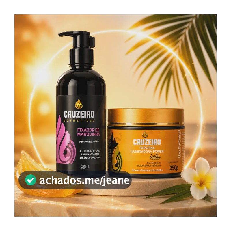 Kit Bronzeamento Natural Itens 750ml Bronzecruzeiro