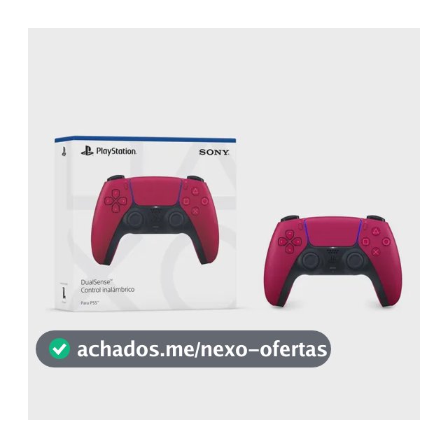 Controle Sem Fio Dualsense Ps5 - Cosmic Red Cosmic Red
