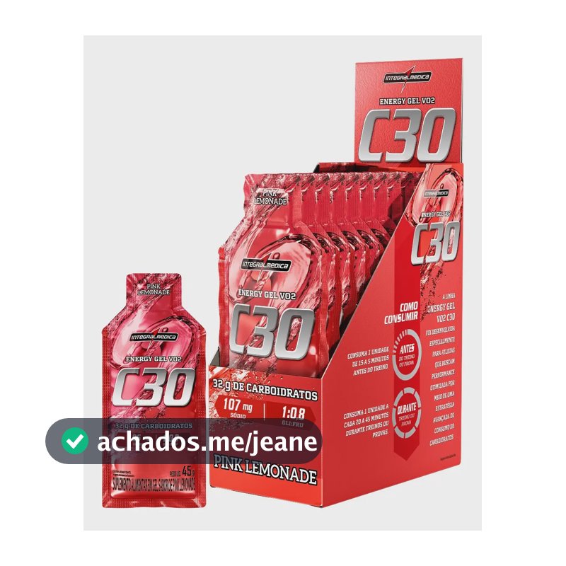 VO2 Energy Gel Pink Lemonade Integralmédica