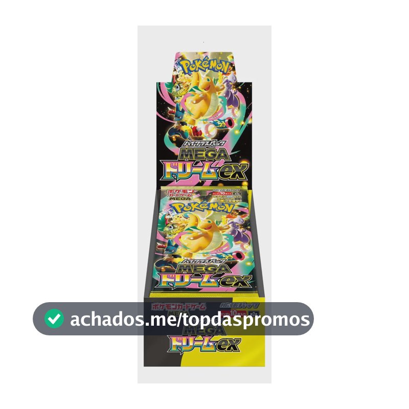 Pokémon Booster Box Mega Dream EX Japonês Lacrado