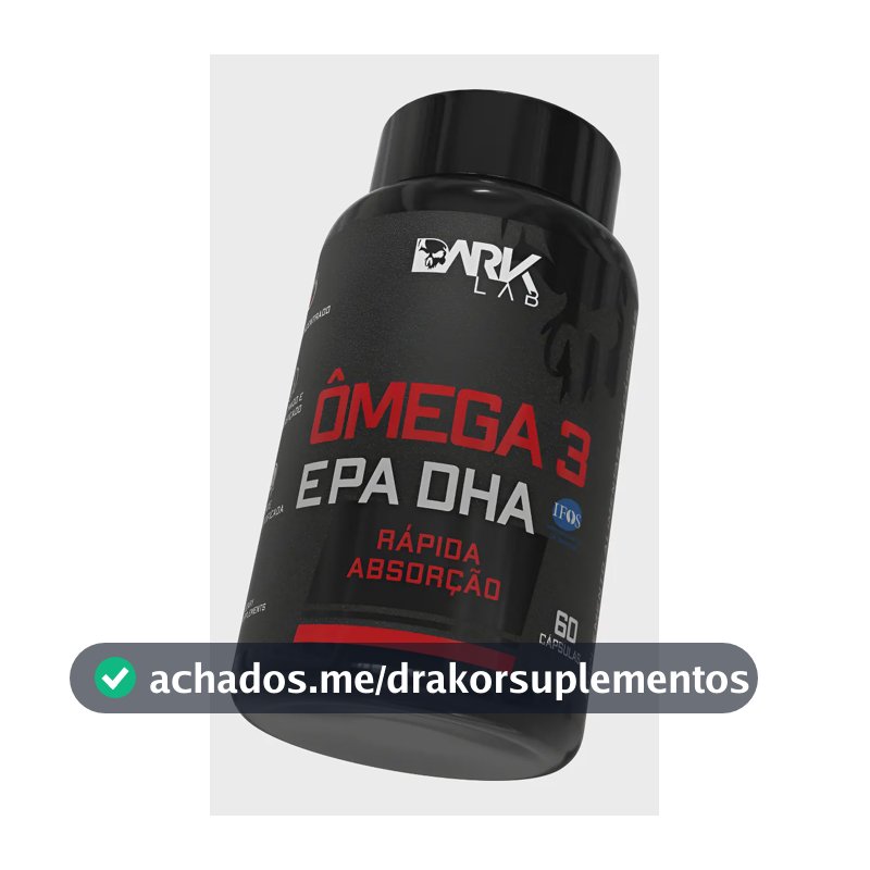 Ômega 3 Epa Dha 60 Cápsulas Dark Lab