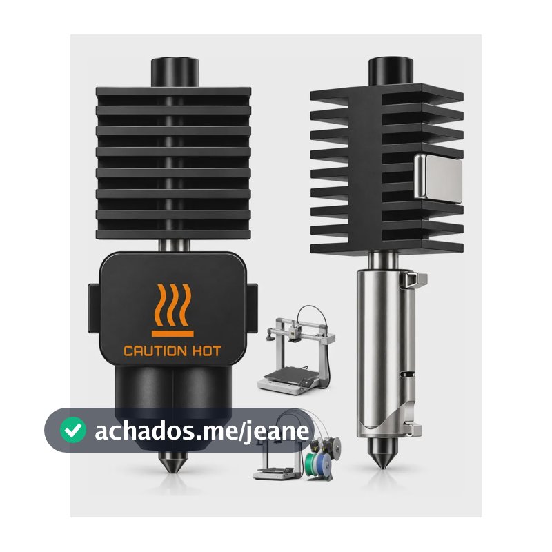 Hotend Bambu Lab A1 A1 Mini Peça Nozzle 3d Bambulab Kit 0.6mm - Alta Vazão