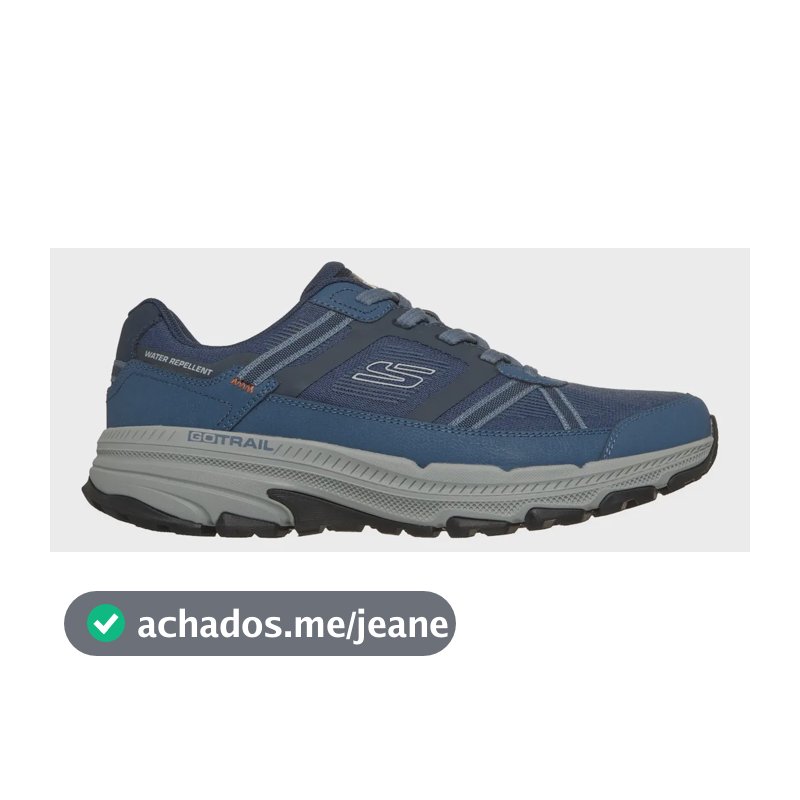 Tênis De Trilha Masc Go Run Trail Altitude 2.0 Skechers Azul Escuro Liso 40 Br