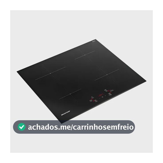 Cooktop 4 Bocas De Indução Brastemp Com Funções Especiais -  220v