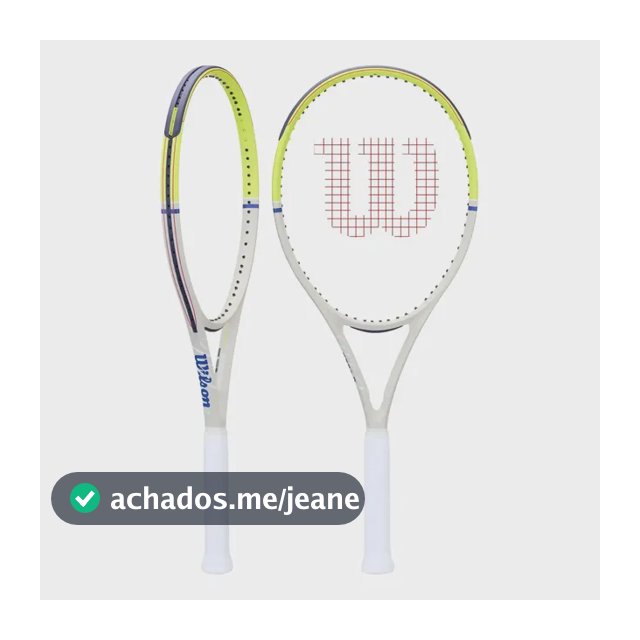 Raq Tênis Us Open 2026 Clash 100 V3 295g Adulto Ed Especial Creme 3