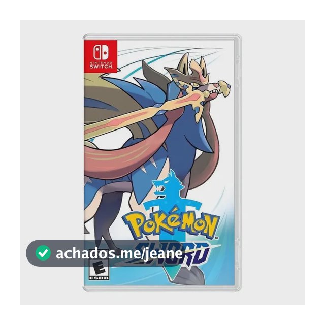 Pokémon Sword Edição padrão Switch (Físico)