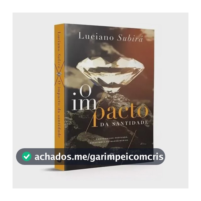 Livro O Impacto Da Santidade Luciano Subirá, de Luciano Subirá. Editora Orvalho, capa mole em português