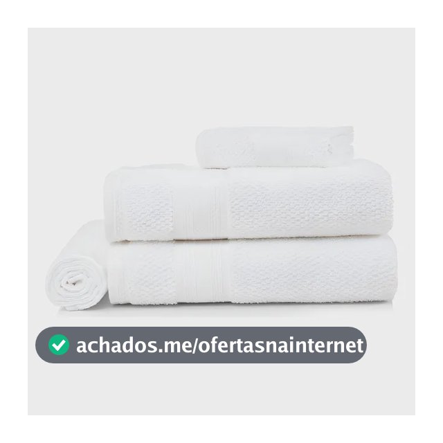 Karsten Empire Fio Cardado Jogo De Banho Cor Branco Liso