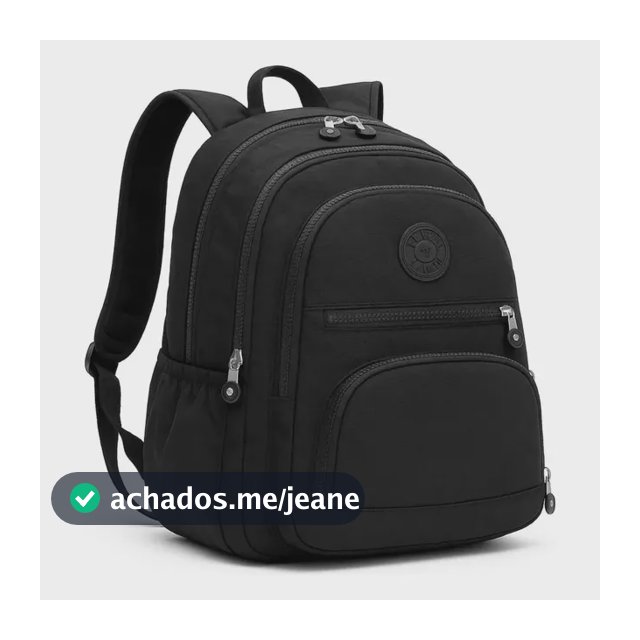 Mochila Escolar Juvenil Notebook Tactel Resistente Faculdade