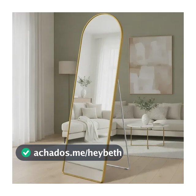 Espelho Corpo Inteiro 150cm X 50cm  Elegante E Resistente