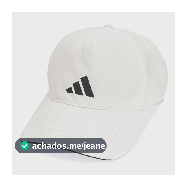 Boné adidas Aeroready Branco Branco Gg Liso