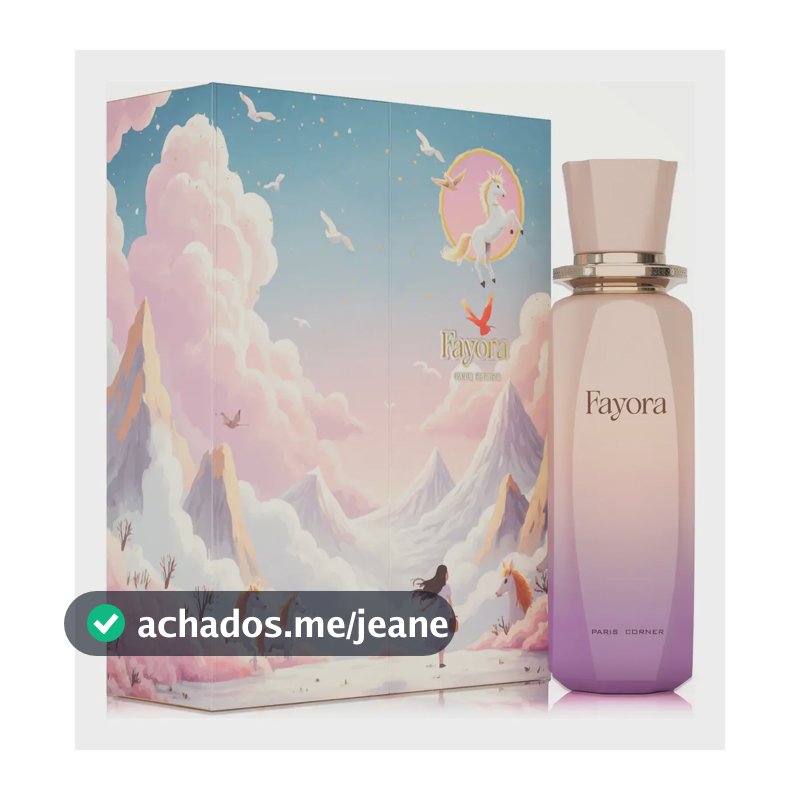 Perfume Feminino Fayora Eau de Parfum Floral 100ml Paris Corner