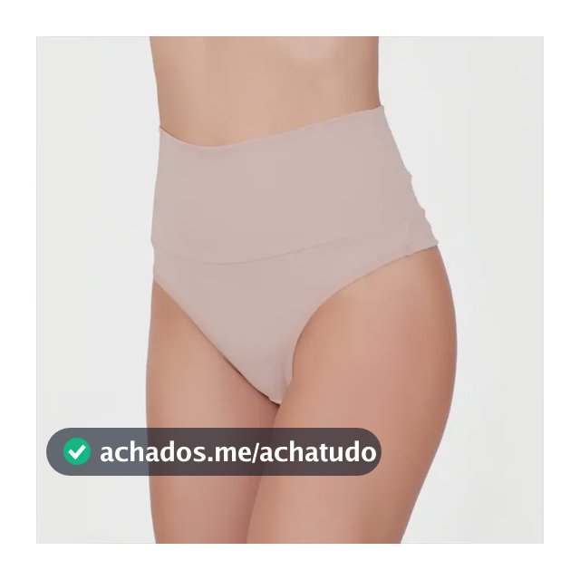 Kit 10 Calcinha Afina Barriga Cintura Alta Fio Dental Duplo