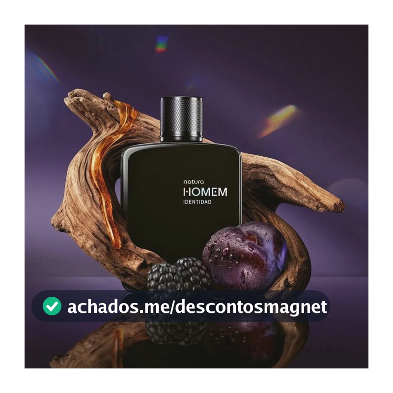 Natura Deo Parfum Homem Identidad Masculino - 100ml