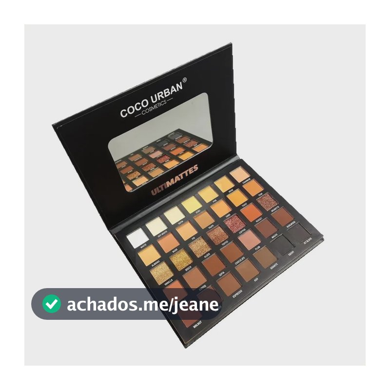 Paleta De Sombras Matte E Brilho 35 Cores Para Olhos