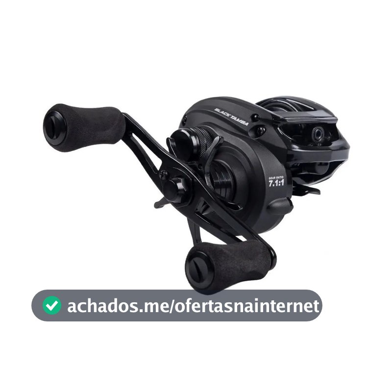Carretel carretilha Maruri Black Tamba BT11 esquerdo color preto