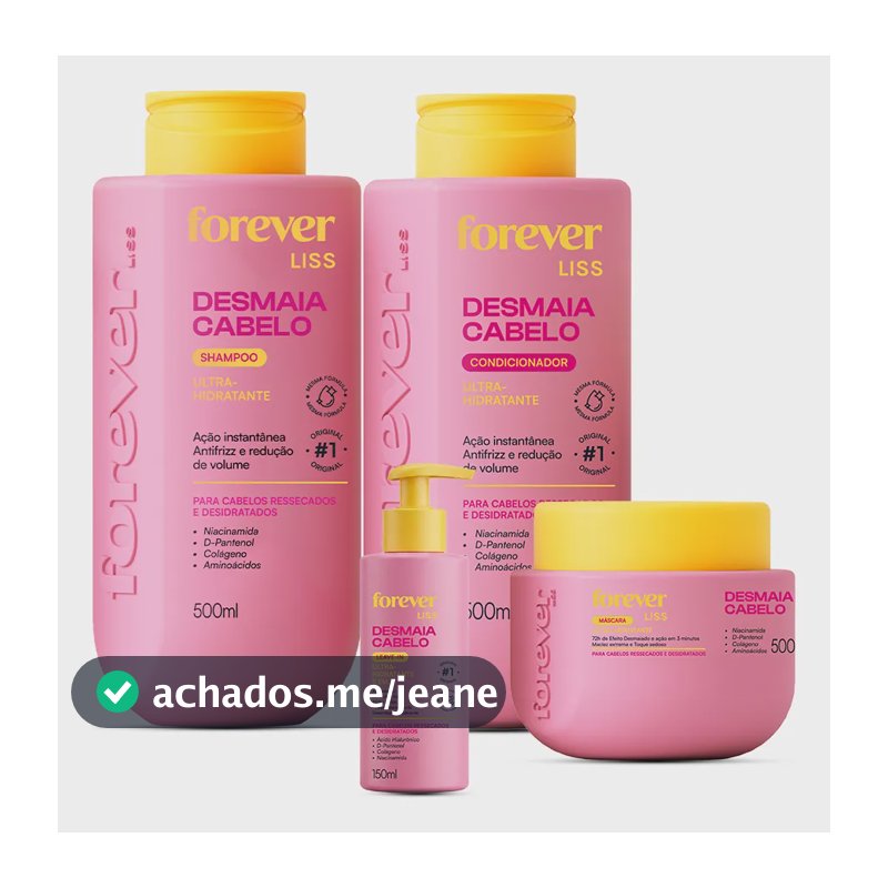 Kit Desmaia Cabelo Forever Liss