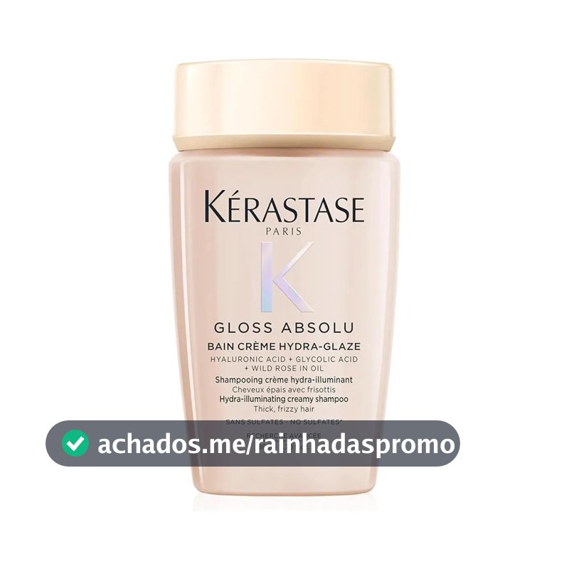 Shampoo Gloss Absolu Bain Hydra Glaze 80ml Kérastase