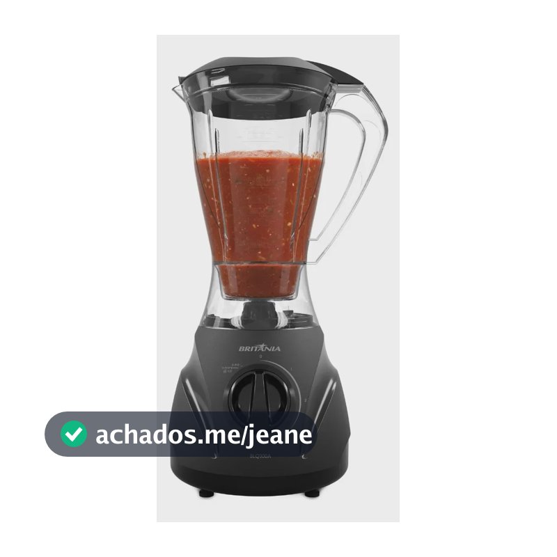 Liquidificador Britânia 600w Blq900a Preto