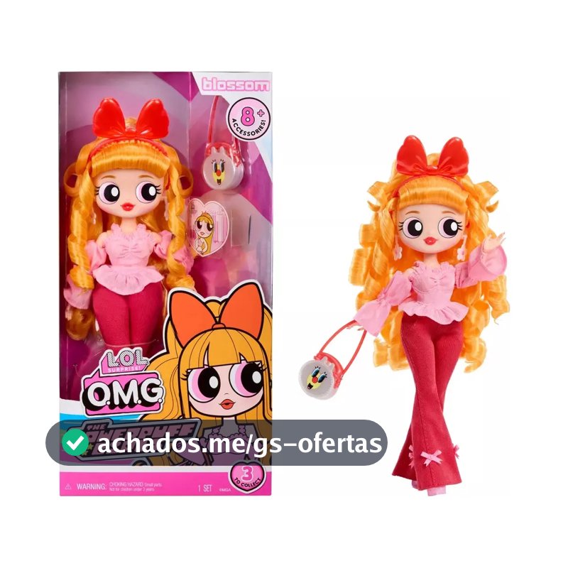 Lol Florzinha Surprise Omg The Powerpuff Girls Bombon Doll