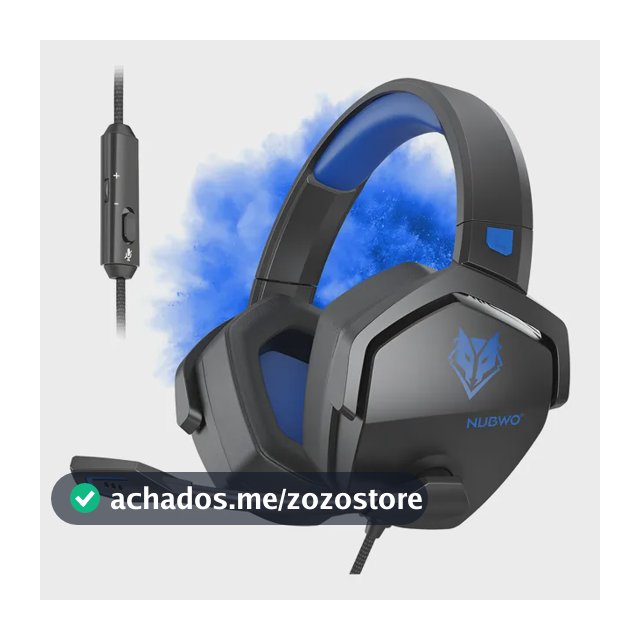Fone De Nubwo® N16 Headset Gamer Surround 7.1 Ouvido Para Pc