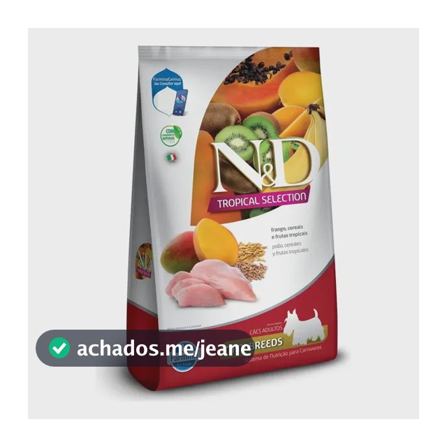 Ração Cães Farmina N&d Tropical Mini Frango 2kg