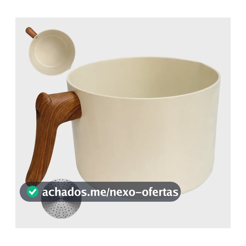 Leiteira Fervedor De Indução Cerâmica 16cm 2,2l Cor Vanilla