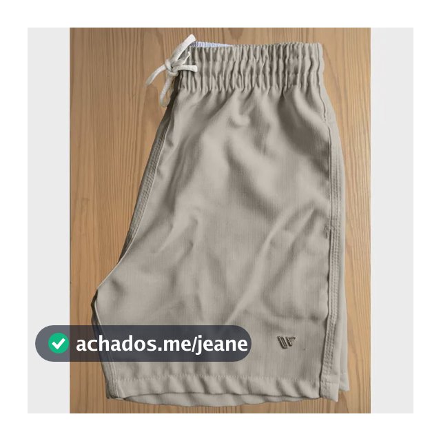 Short De Linho Masculino Bermuda Leve Praia Verão Voker