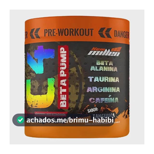 Pré Treino C4 Beta Pump 225g New Millen Eleito 4x Melhor Br