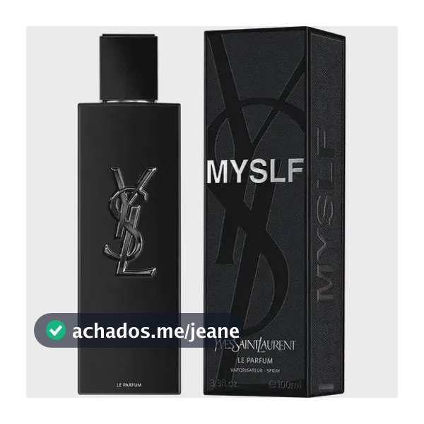 Yves Saint Laurent MYSLF Le Parfum Amadeirado Oriental 100ml Masculino