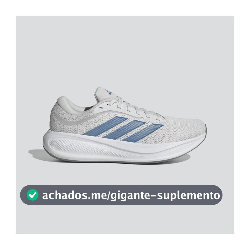 Tênis Masculino E Feminino Response Runner 2 adidas Branco Liso 42 Br