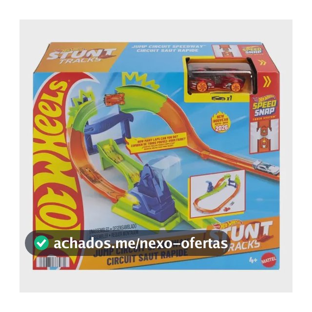 Hot Wheels Action Pista de Corrida com Looping +4 anos Desafio de campeonato Plastico