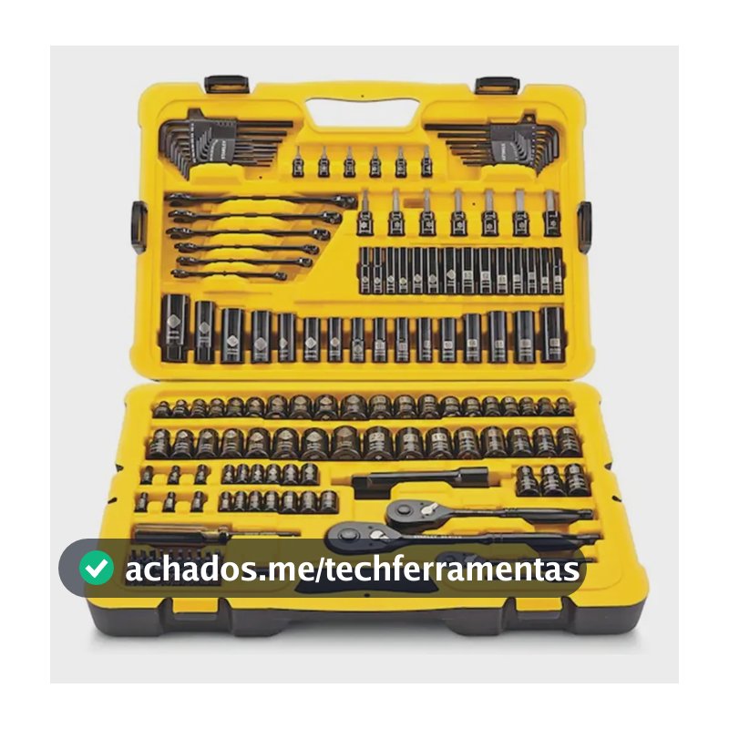 Jogo de Ferramentas Stanley Modelo STMT71662 Torx e Chave de Boca 183 peças