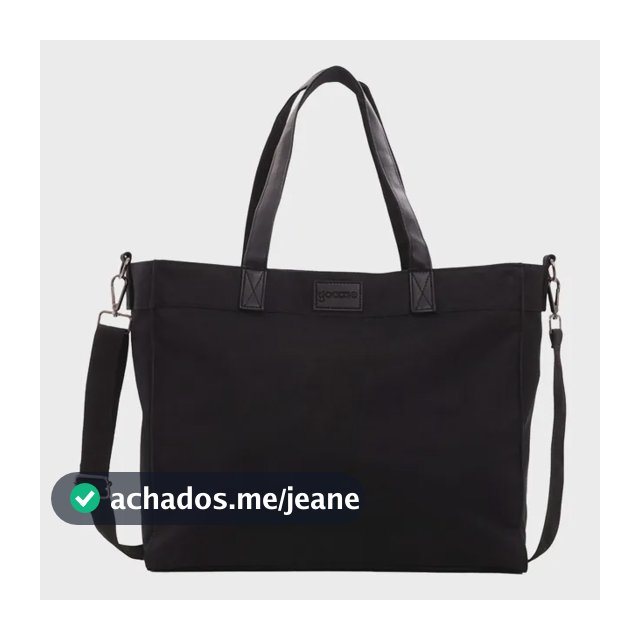 Bolsa Tote Gocase Daily Clear - Leve E Moderna