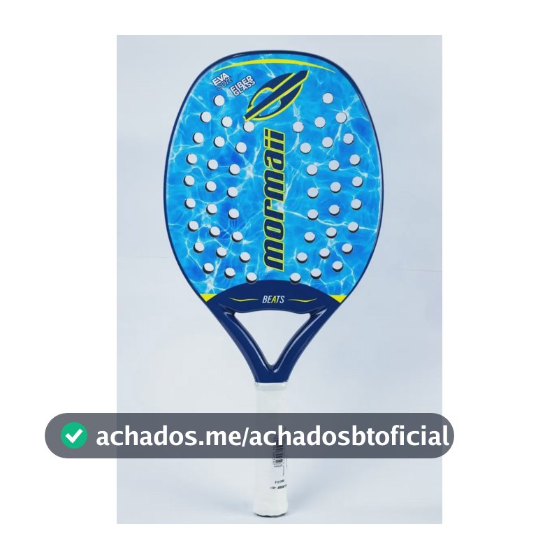 Raquete de Beach Tennis Beats Mormaii Azul