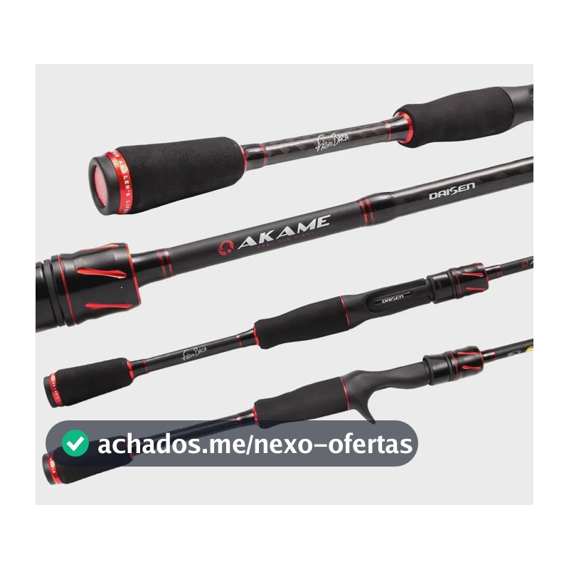 Vara Daisen De Carbono 24t Akame 1,73mts 12-25lbs Carretilha