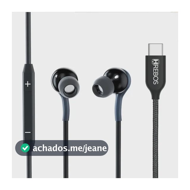 Fone De Ouvido Tipo C Para Samsung S23 S24 Fe S25 Plus Ultra