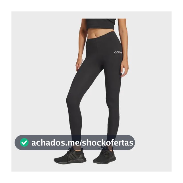 Legging Algodão Essentials Linear adidas