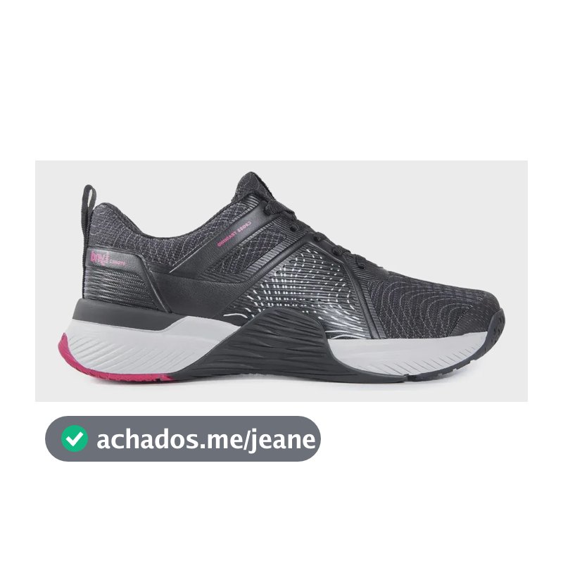 Tênis Lynd Stone 2 Feminino Preto Feminino Corrida Preto/pink Liso 39 Br
