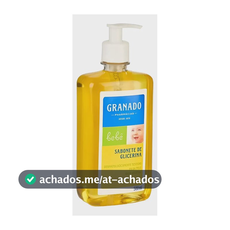 Granado Sabonete Líquido Glicerina Bebê Tradicional 500 ml