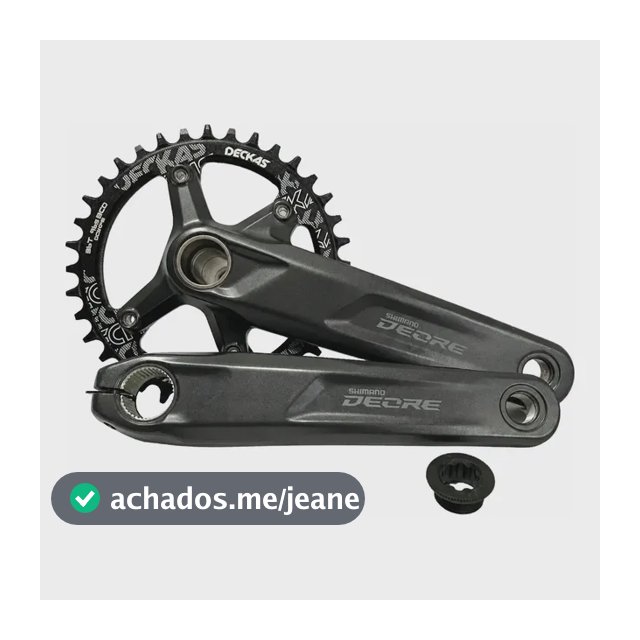 Pedivela Single Shimano Deore M5100 9/10/11/12v Coroa Deckas