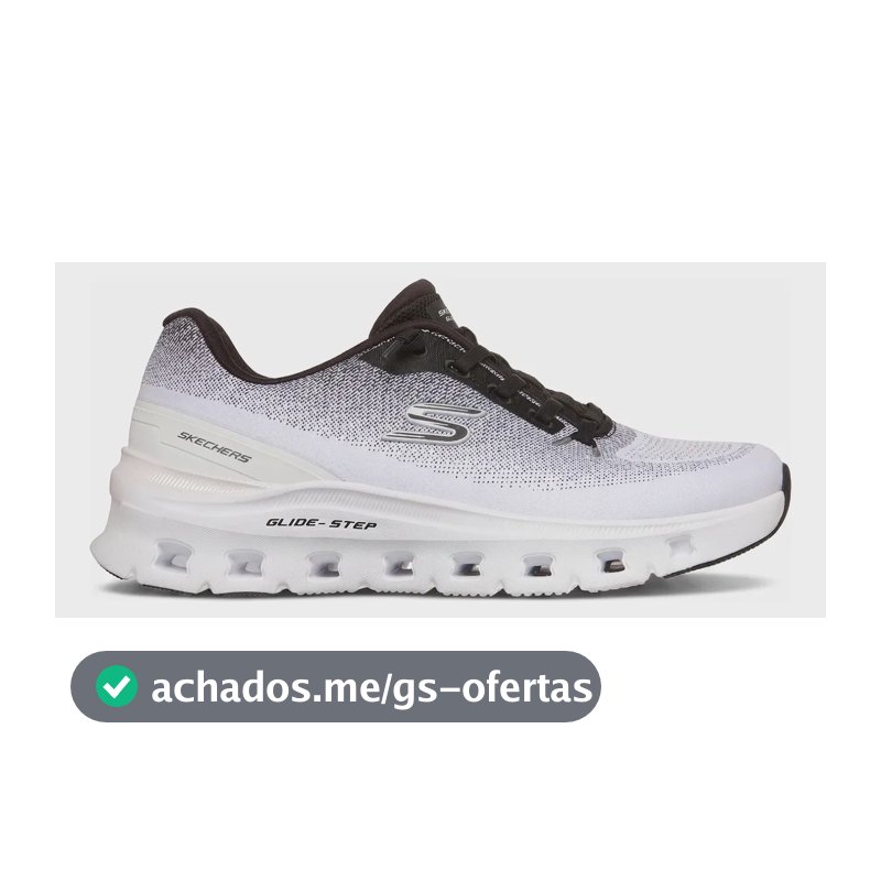 Tênis Skechers Feminino Glide Step Pro Academia Corrida Branco/preto Liso 36