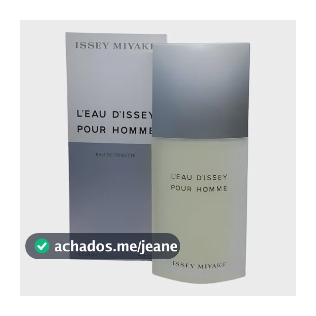 Perfume Issey Miyake L'eau D'issey Masculino Edt - 125ml